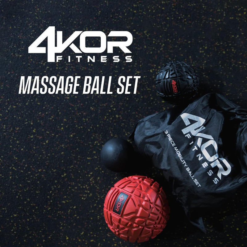 Massage Ball Set - Trigger Point Ball - Muscle Relief